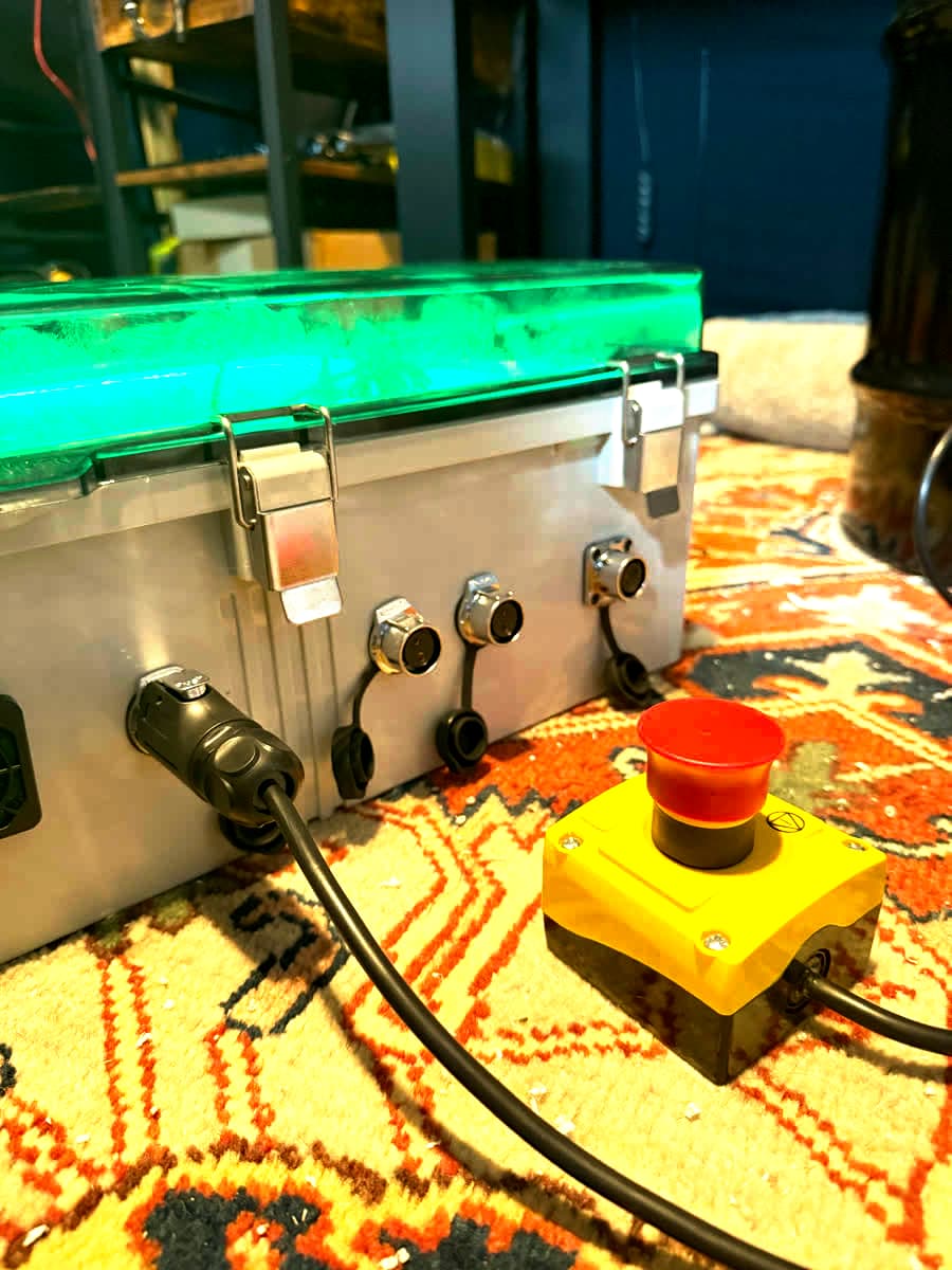 Emergency stop button